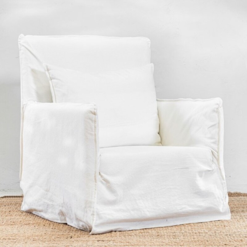 Poltrona Catalina Blanca